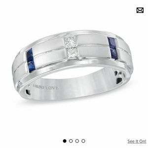Vera Wang mens engagement ring